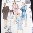 McCall 3931 unisex robe Large 40 to 42 size pattern McCall 3931 unisex robe Large 40 to 42 size pattern