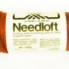 Rogers Needloft filament nylon yarn rust #5020 skein 2 ounce Rogers Needloft filament nylon yarn rust #5020 skein 2 ounce