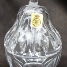 Bleikristall  24% lead crystal jam honey jelly jar pear shaped West Germany