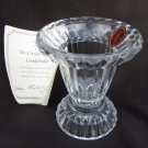 Gorham Crystal Radiance candleholder candle stick holder with tag