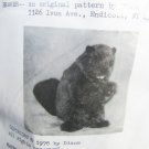Stuffed animal kit Beaver by Diane vintage complete Stuffed animal kit Beaver by Diane vintage complete