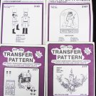 Pretty Punch hot iron transfer patterns Christmas 4 packages sealed nutcraker Pretty Punch hot iron transfer patterns Christmas 4 packages sealed nutcraker