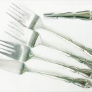 EKCO stainless Mayflower 3 salad 1 butter knife flatware