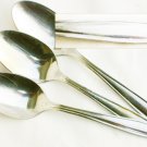 Oneidacraft stainless 3 tablespoons Oneida plain end raised border
