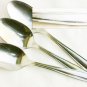 Oneidacraft stainless 3 tablespoons Oneida plain end raised border