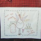Liberty Gardens primitive Thanksgiving Gobble till hobble embroidery design Liberty Gardens primitive Thanksgiving Gobble till hobble embroidery design