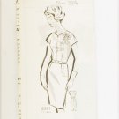 Mail in pattern 8381 misses dress size 20 1/2 vintage 1968 Unused pattern