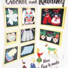 Star 89 vintage crochet & knit booklet vintage 1952 American Thread apron pot holder