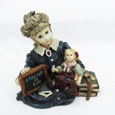 Yesterday Child Reading is Fun Michelle with Daisy Boyd 3511 doll stone collection