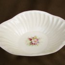 Donegal china small trinket bowl delicate flowers oval flared edge