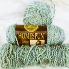 Lion Brand Homespun yarn Waterfall #329 total of 12.3 oz Lion Brand Homespun yarn Waterfall #329 total of 12.3 oz