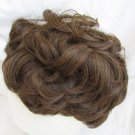 Dynel ladys wig short brown curly hair synthetic fiber made Singapore