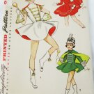 Simplicity 4866 drum majorette skating costume vintage 1950s size 8 UNCUT