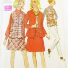 Simplicity 7794 misses mini skirt and jacket vest pattern size 11 bust 33 1/2 Simplicity 7794 misses mini skirt and jacket vest pattern size 11 bust 33 1/2