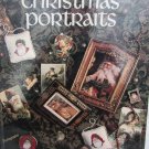 Leisure Arts Christmas Portraits counted cross stitch book Santas snow babies +