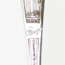1934 World's Fair spoon Century of Progress silver plate Chicago