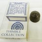 Westair Verulamium thimble pewter metal in box made in England