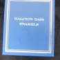 Halcyon days thimble Lincoln Castle & Cathedral enamel England china box paper