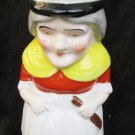 Toby jug pitcher lady baker cook costume made Japan porcelain vintage