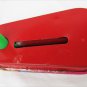 Noisemaker jester & dancer vintage tin metal oval rattle New Year celebrations