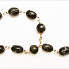 Worry beads slate black white etched Islam prayer bead bracelet Worry beads slate black white etched Islam prayer bead bracelet