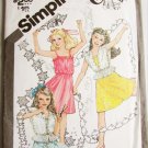 Simplicity 9938 girl sundress &  jacket Cinderella pattern size 10