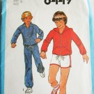 Simplicity 8449 boys jacket hood pants and shorts UNCUT size 12 pattern Simplicity 8449 boys jacket hood pants and shorts UNCUT size 12 pattern