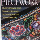 Piecework March 1998 crazy quilts beadwork Sicilian cross stitch Estonia knit