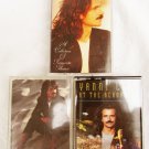 Yanni three cassettes Reflections of Passion Acropolis & Romantic Themes