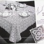 DMC Crochet Superba patterns tablecloths runners 1939 vintage booklet