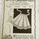 Apron crochet pattern Workbasket Vol 9 No. 12 vintage