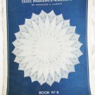 Clark's Crochet Designs for Edges Insertions & Medallions No. 9 vintage 1920 Harris