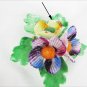 Bone china pin screw back earrings vintage set as is pin small flaw England