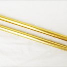 Boye size 13 straight aluminum knitting needles 10" gold Boye size 13 straight aluminum knitting needles 10" gold
