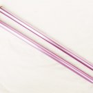 Boye size 15 straight aluminum knitting needles 10" pink Boye size 15 straight aluminum knitting needles 10" pink