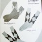 Doreen Two Needle Argyles knit socks mittens gloves 1947 Armstrong patterns