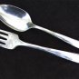 Oneida silver flowers community silverplate spoon salad fork