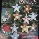 Needlecraft booklet plastic canvas Christmas Stars in animal shapes lion bear Needlecraft booklet plastic canvas Christmas Stars in animal shapes lion bear