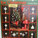 Heritage Hardandger Christmas ornaments embroidery stitches Dove's Eye booklet