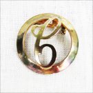 C Initial pin silver tone circle very nice C Initial pin silver tone circle very nice
