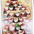 Bordering on Basket liners cross stitch designs Graph it arts