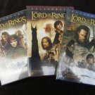 Lord of the Rings trilogy DVDs full screen great shape