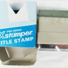 For Deposit Only Stamper refillable ink stamp XStamper