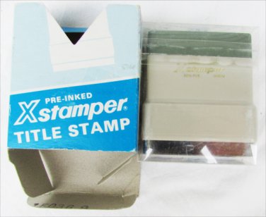 For Deposit Only Stamper refillable ink stamp XStamper