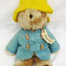Paddington bear Peru to London Eden toys 1975 vintage as is blue coat plus hat
