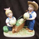 Denim Days 1512 Melon Patch figurine Danny & Debbie with tag