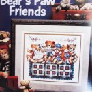 Stoney Creek Bear's Paw Friends leaflet 96 cross stitch pattern