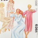McCall 6361 misses robe nightgown PJ pajama pattern size 6 8 petite women