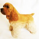 UDC Cocker Spaniel buff tan 1988 sandcast figurine 4" tall