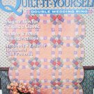 Simplicity Double Wedding Ring booklet Quilt It Yourself 1994 Botsford Simplicity Double Wedding Ring booklet Quilt It Yourself 1994 Botsford